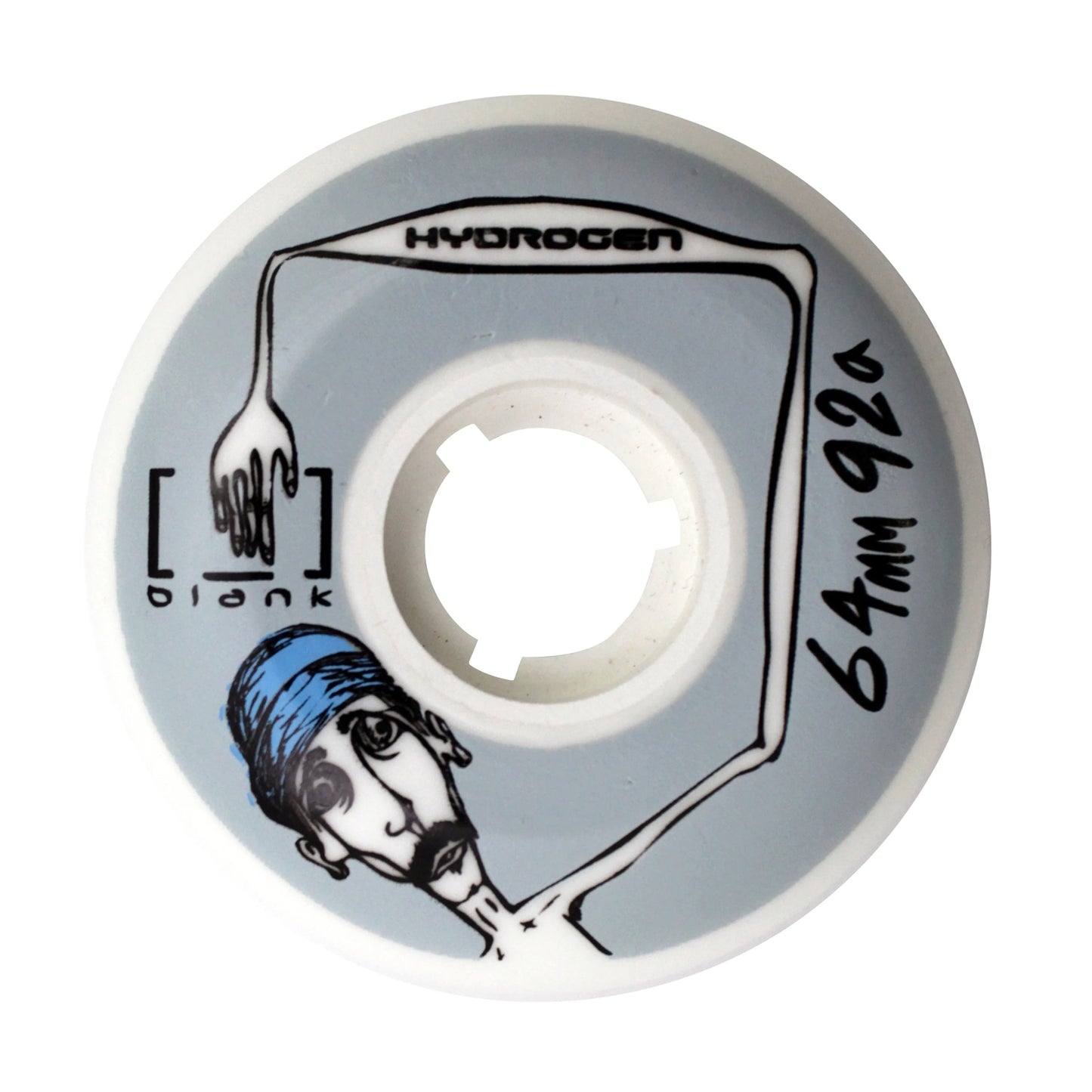Rollerblade Hydrogen Blank 64mm 92a