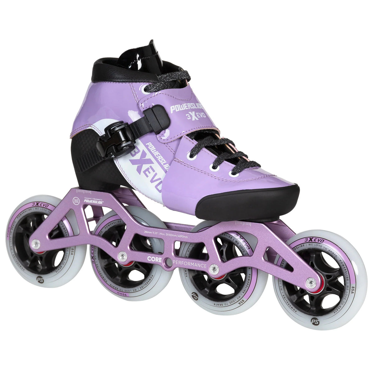 Powerslide 3x lavender speed kid skate