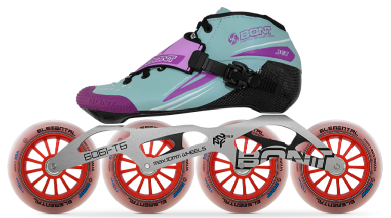 Bont Jet Purple with Blue