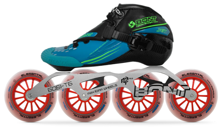 Bont Jet Blue Black