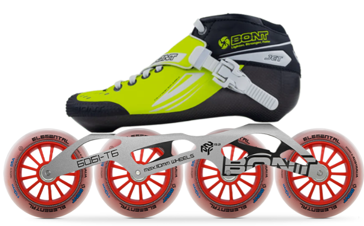 Bont Jet yellow Green