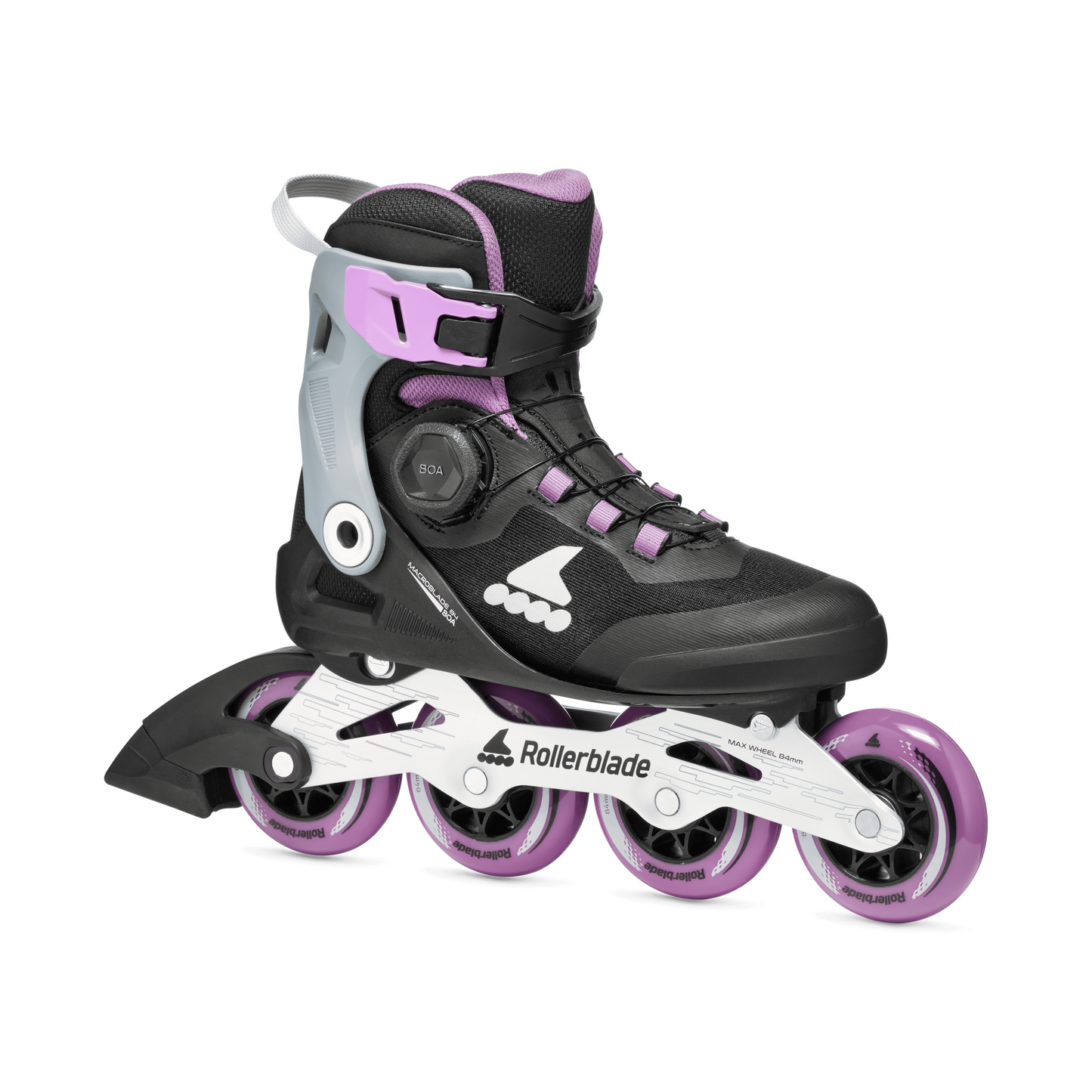 Rollerblade Macroblade Boa 84 Black Lavender