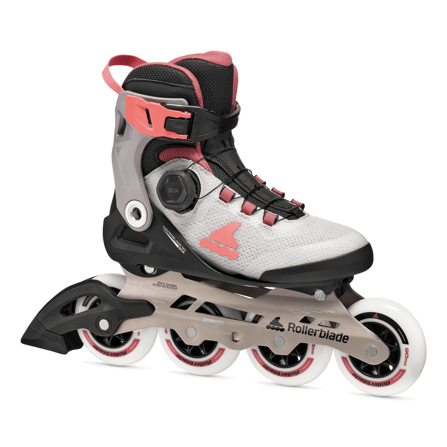 Rollerblade Macroblade Boa 90 Grey Amethyst