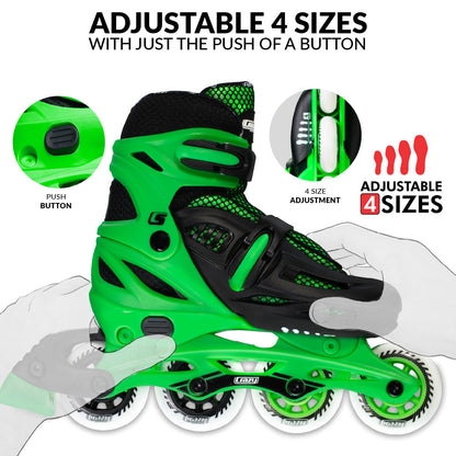 Crazy Blade Green - Adjusable