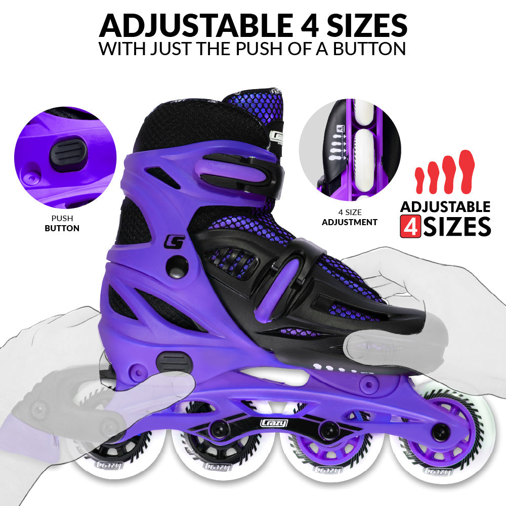 Crazy Blade Purple - Adjusable