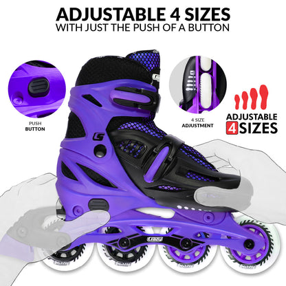 Crazy Blade Purple - Adjusable