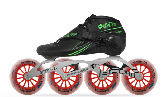 Bont Jet Black Green - Complete Skates