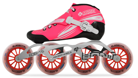 Bont Jet Pink White - Complete Skates