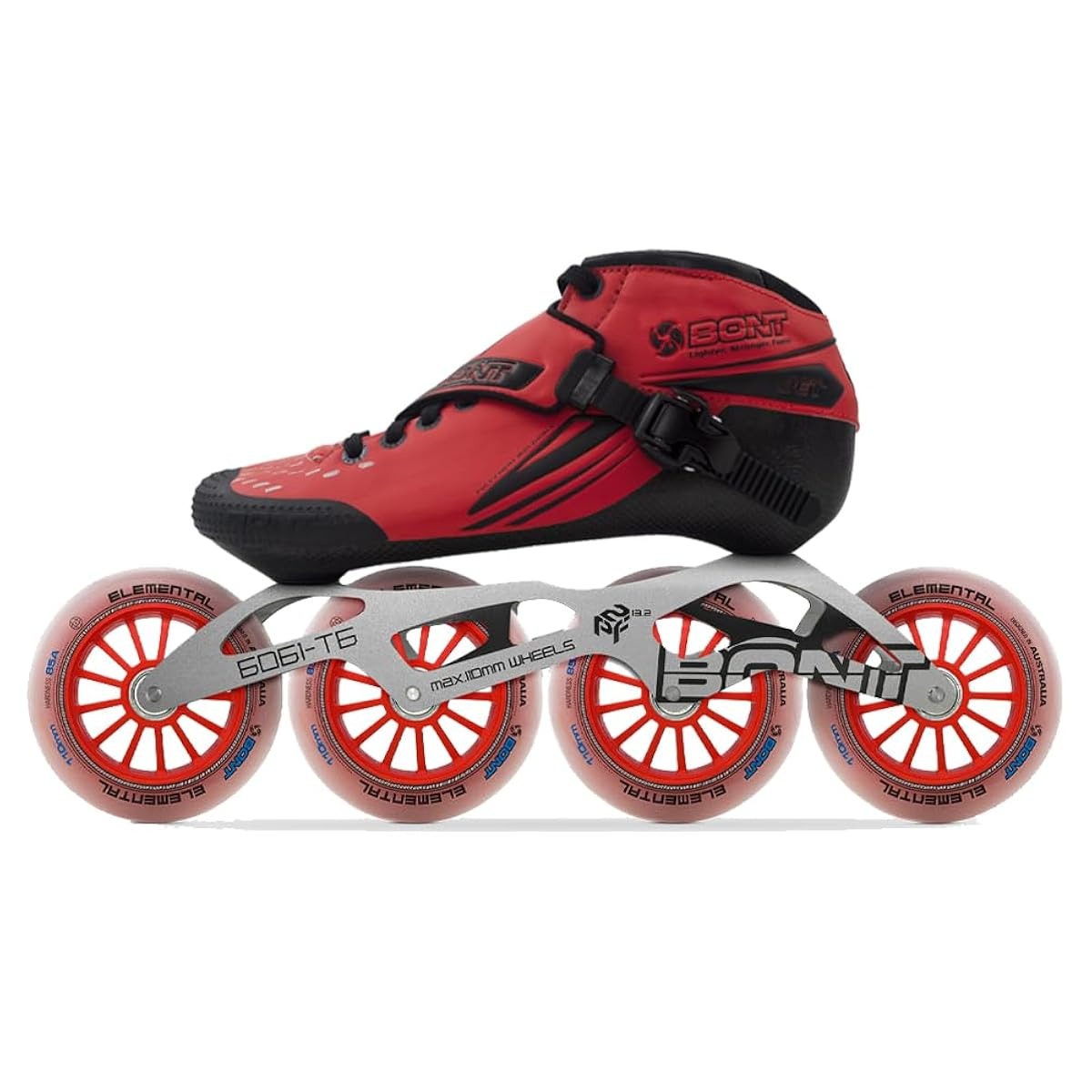 Bont Jet Matte Red