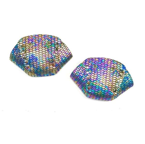 Toe Caps Glitter & Pattern