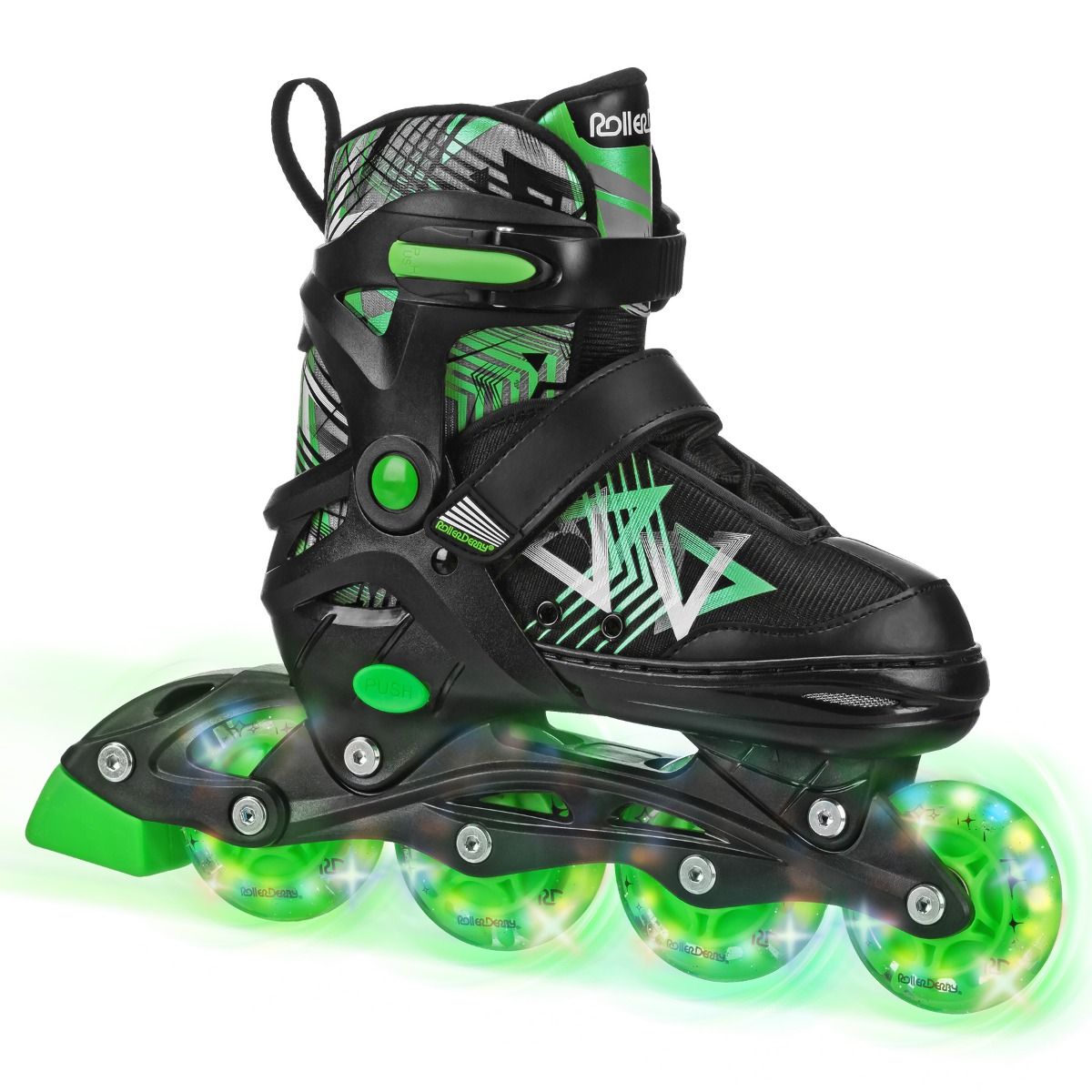 RollerDerby Stryde Lighted Black Green